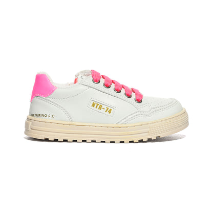 NATURINO 0012017516.01.1N19 WHITE CANDY Sneakers Bambina 