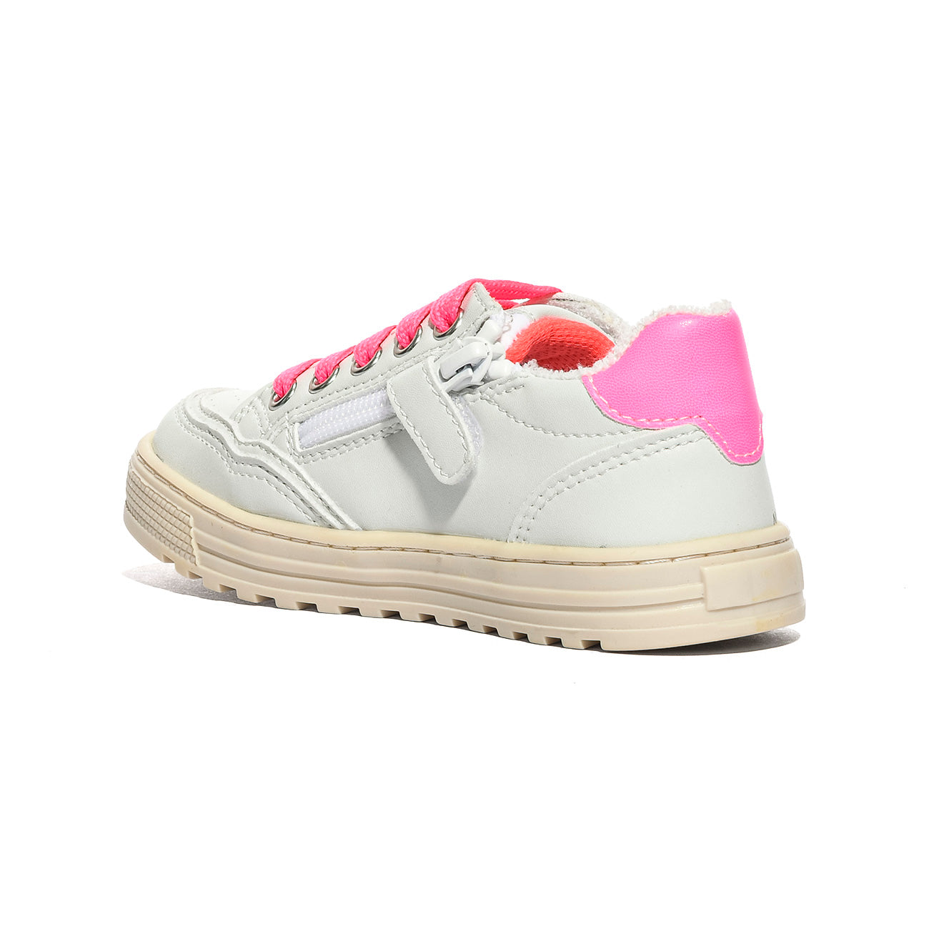 NATURINO 0012017516.01.1N19 WHITE CANDY Sneakers Bambina 