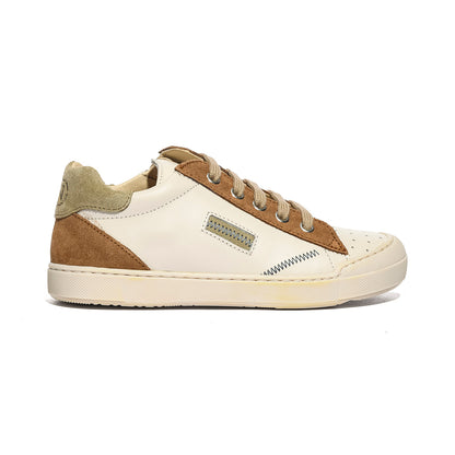NATURINO 0012017740.01.2N10 MILK.BROWN. GREEN Sneakers Bambino 
