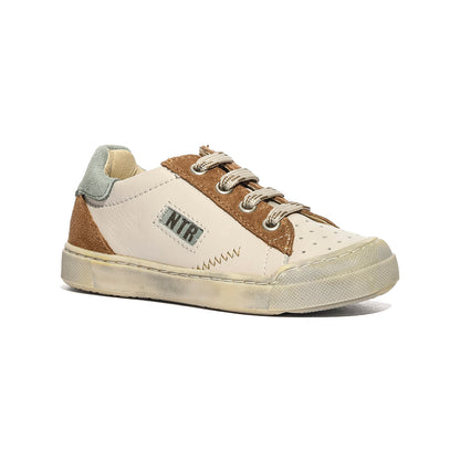 NATURINO 0012017740.07.2N80 MILK.BROWN.SAGE Sneakers Bambino 