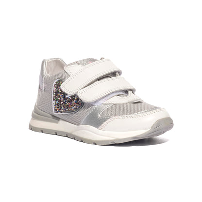 NATURINO 0012017869.13.1N02 WHITE.SILVER.MULTI Sneakers Bambina 