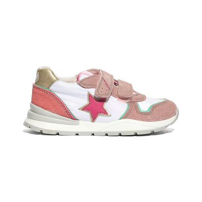 NATURINO 0012018226.01.1M14 PINK.WHITE.CANDY Sneakers Bambina 