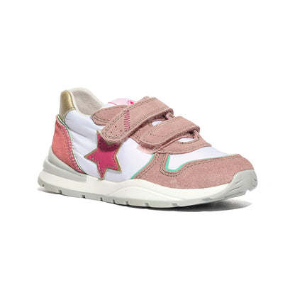 NATURINO 0012018226.01.1M14 PINK.WHITE.CANDY Sneakers Bambina 