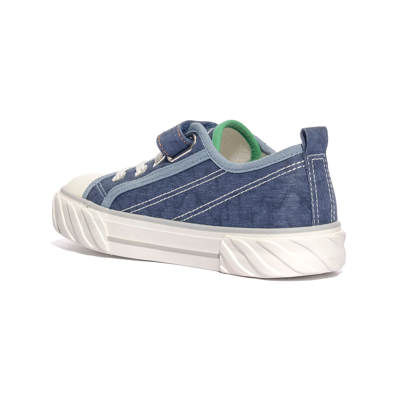NATURINO 0012018266.01.1C28 NAVY.CELESTE.ORANGE Sneakers Bambino 