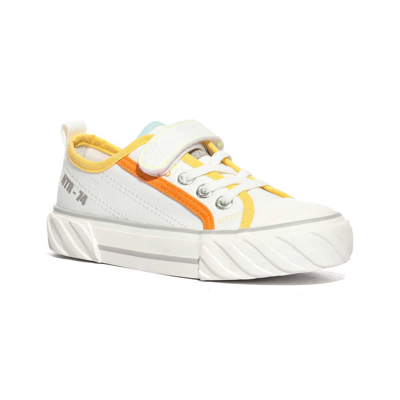 NATURINO 0012018266.01.2N01 MILK.ORANGE.LIME Sneakers Bambino 