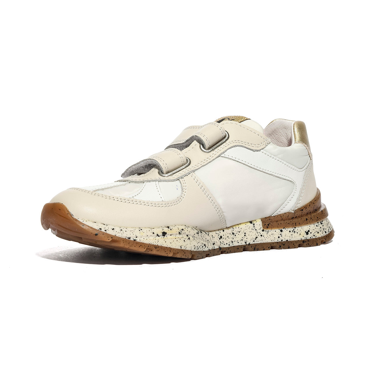 NATURINO 0012018598.02.2N83 MILK.WHITE.PLATINUM Sneakers Bambina 