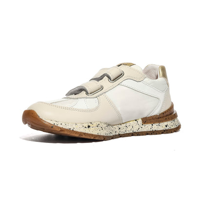 NATURINO 0012018598.02.2N83 MILK.WHITE.PLATINUM Sneakers Bambina 