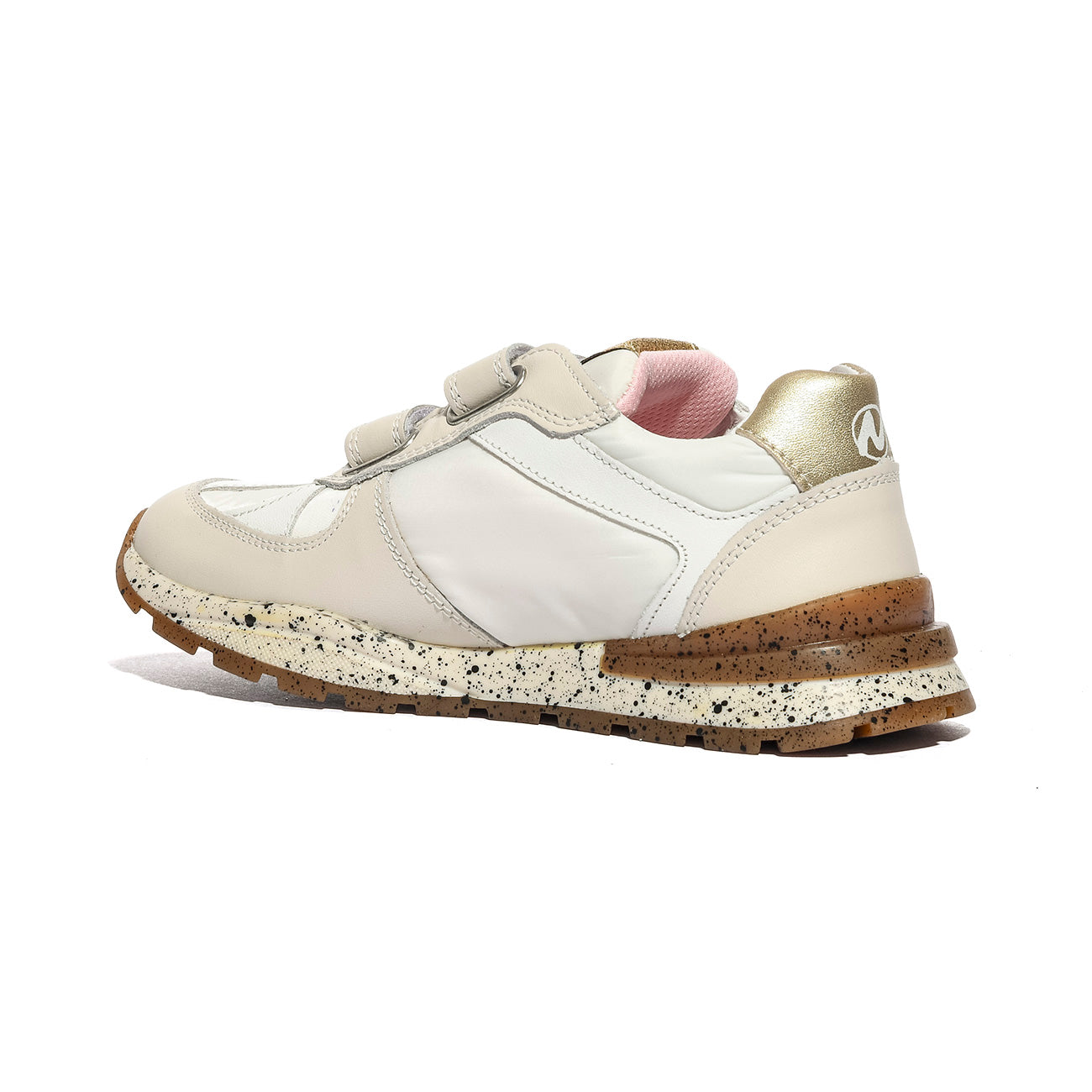 NATURINO 0012018598.02.2N83 MILK.WHITE.PLATINUM Sneakers Bambina 