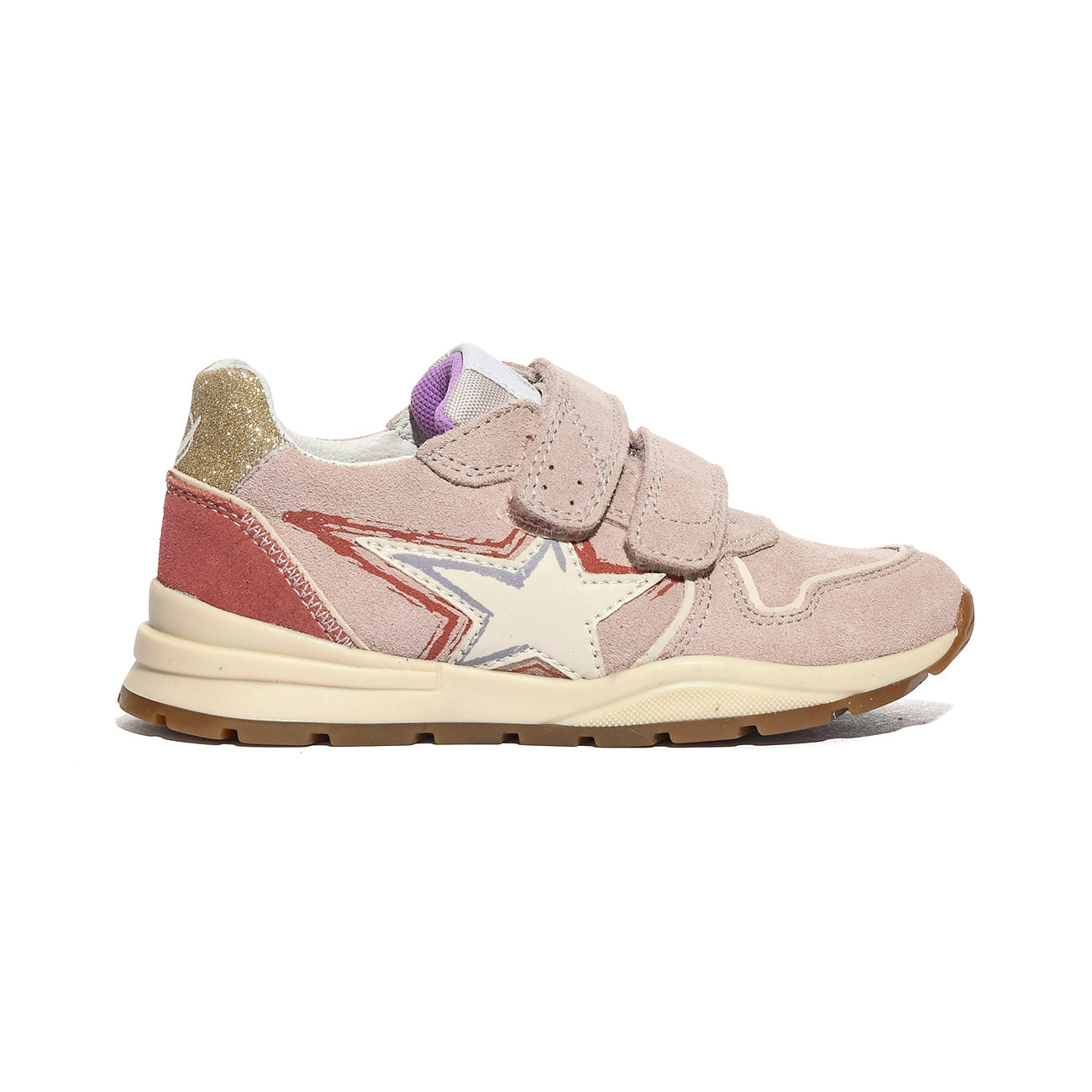 NATURINO 0012018599.03.1M19 PINK.BEIGE.CANDY Sneakers Bambina 