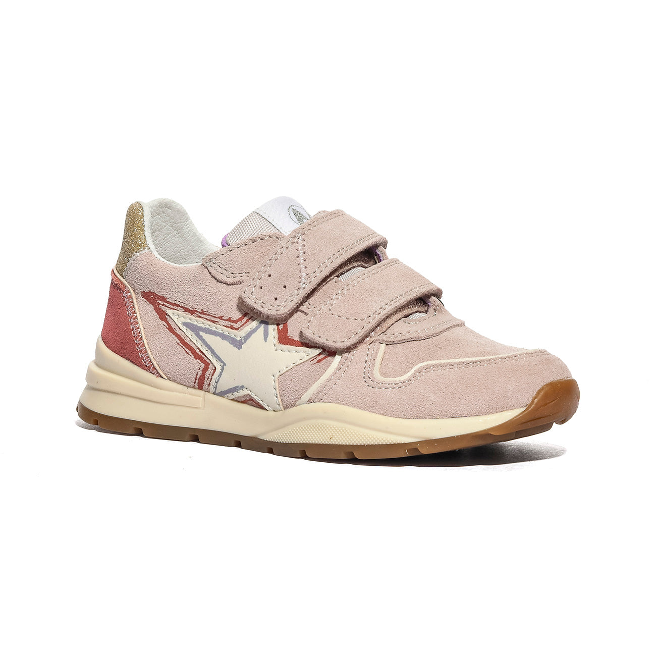 NATURINO 0012018599.03.1M19 PINK.BEIGE.CANDY Sneakers Bambina 