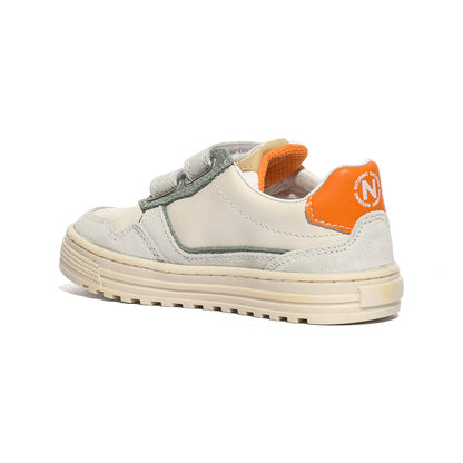 NATURINO 0012018617.02.1N21 WHITE.MILK.ORANGE Sneakers Bambino 