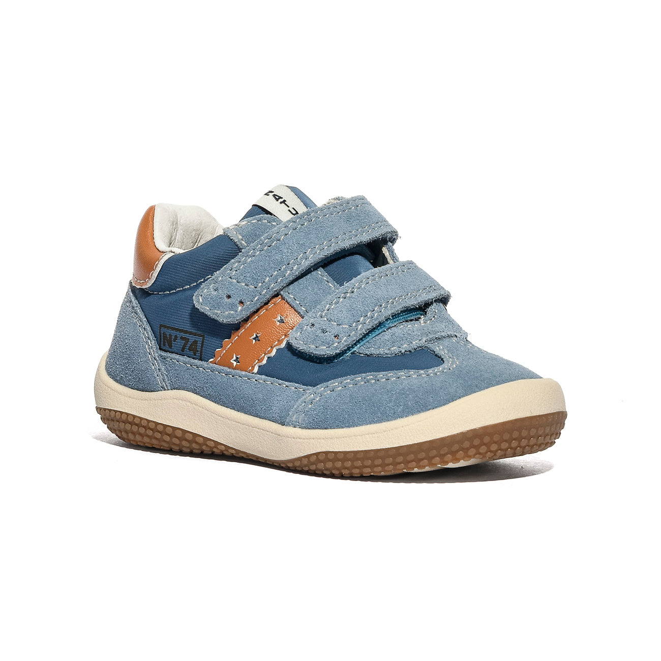 NATURINO 0012018924.01.1C87 WHITE.GREEN.AZURE Sneakers Bambino 