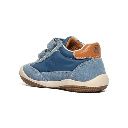 NATURINO 0012018924.01.1C87 WHITE.GREEN.AZURE Sneakers Bambino 