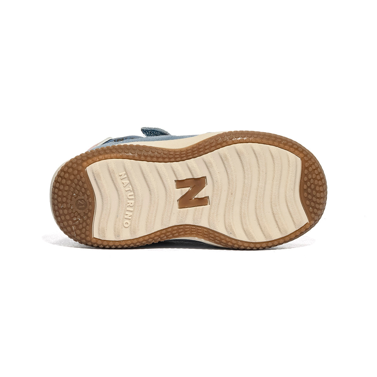 NATURINO 0012018924.01.1C87 WHITE.GREEN.AZURE Sneakers Bambino 