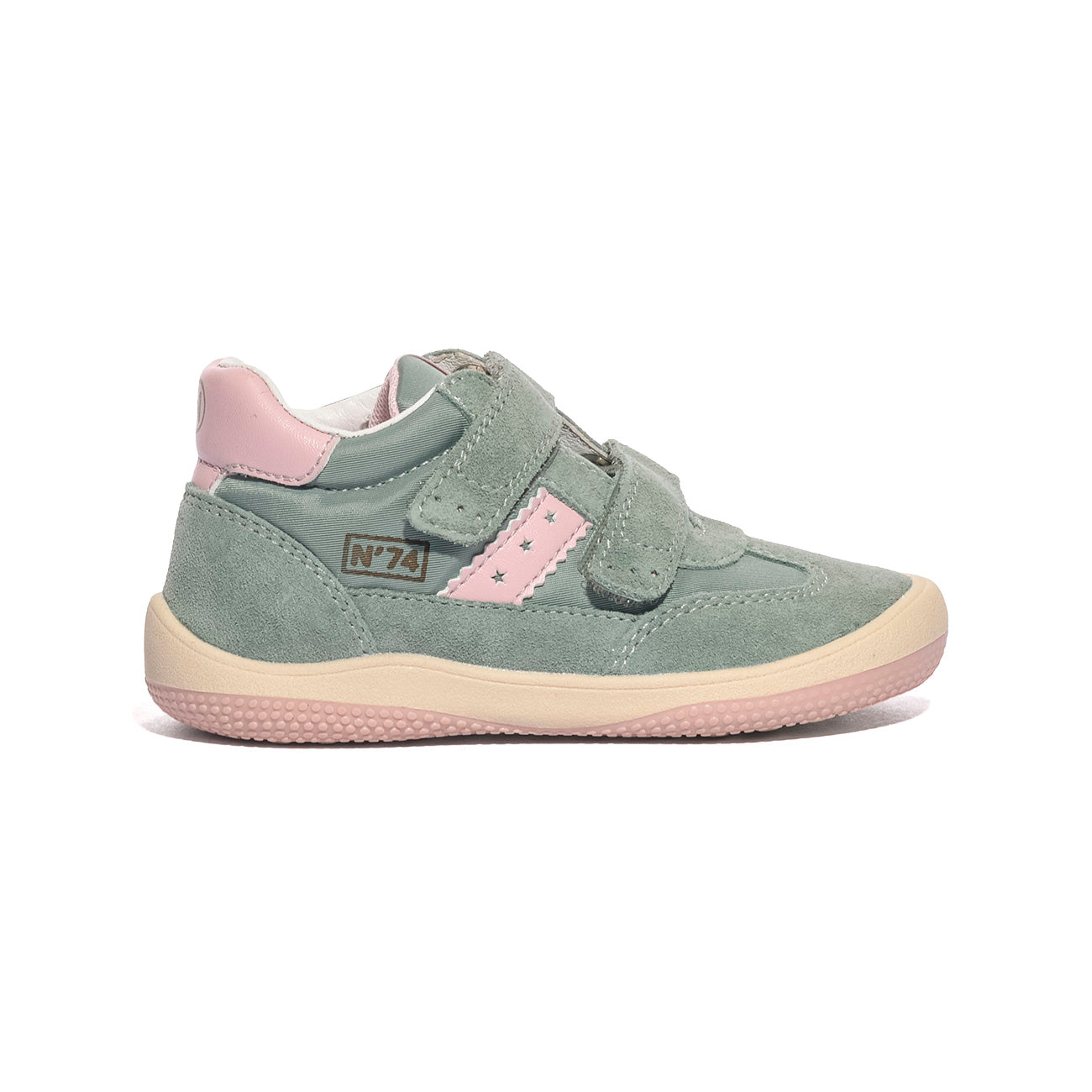 NATURINO 0012018924.01.3F37 SAGE.PINK Sneakers Bambina 