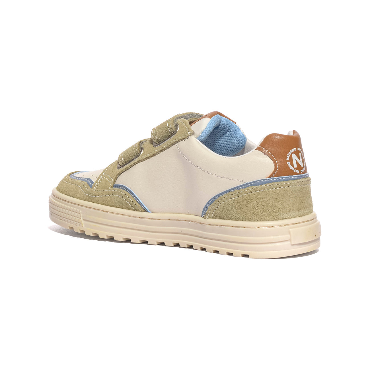 NATURINO 0012019056.02.3B16 STONE.MILK.CELESTE Sneakers Bambino 