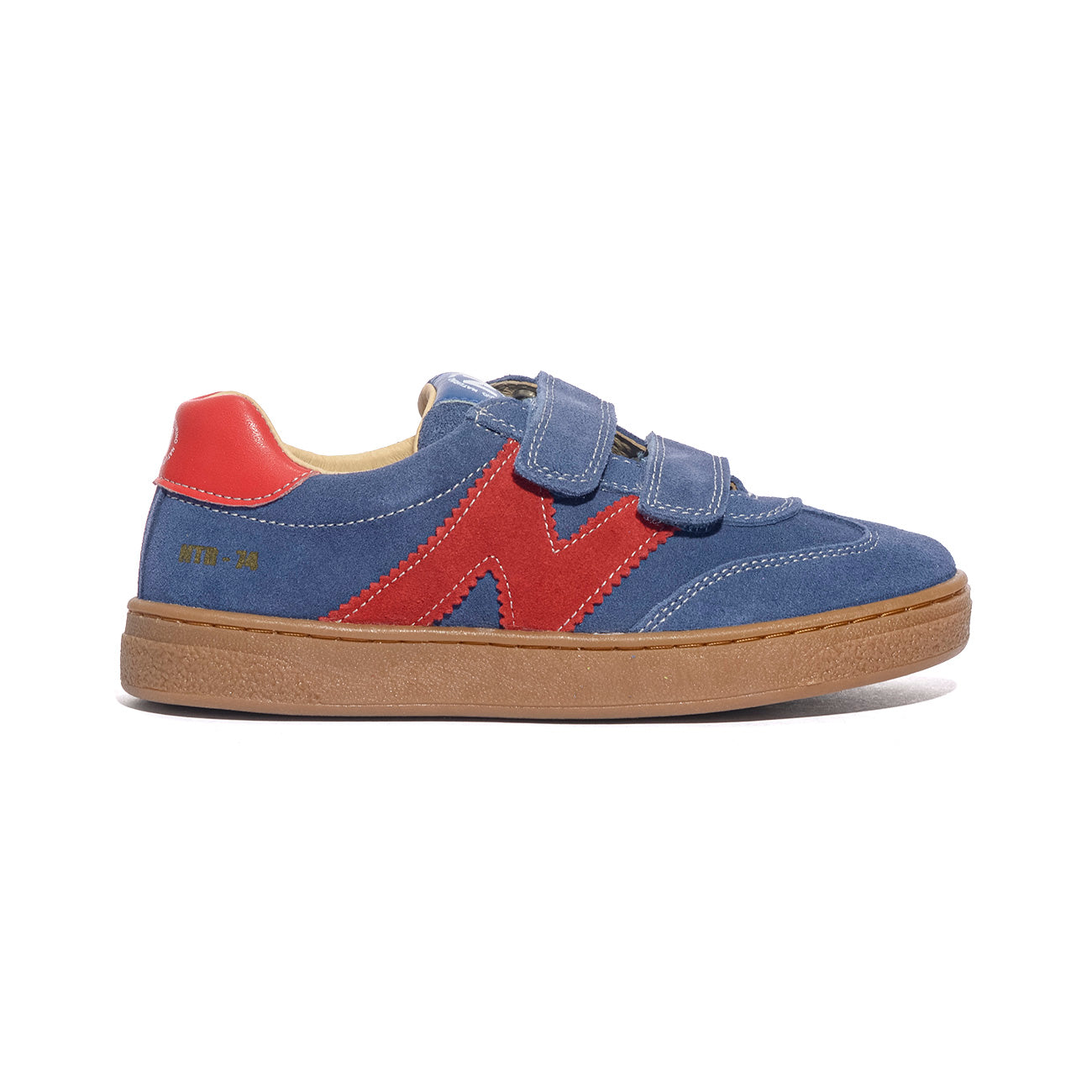 NATURINO 0012019070.04.2C75 AZURE.RED Sneakers Bambino 