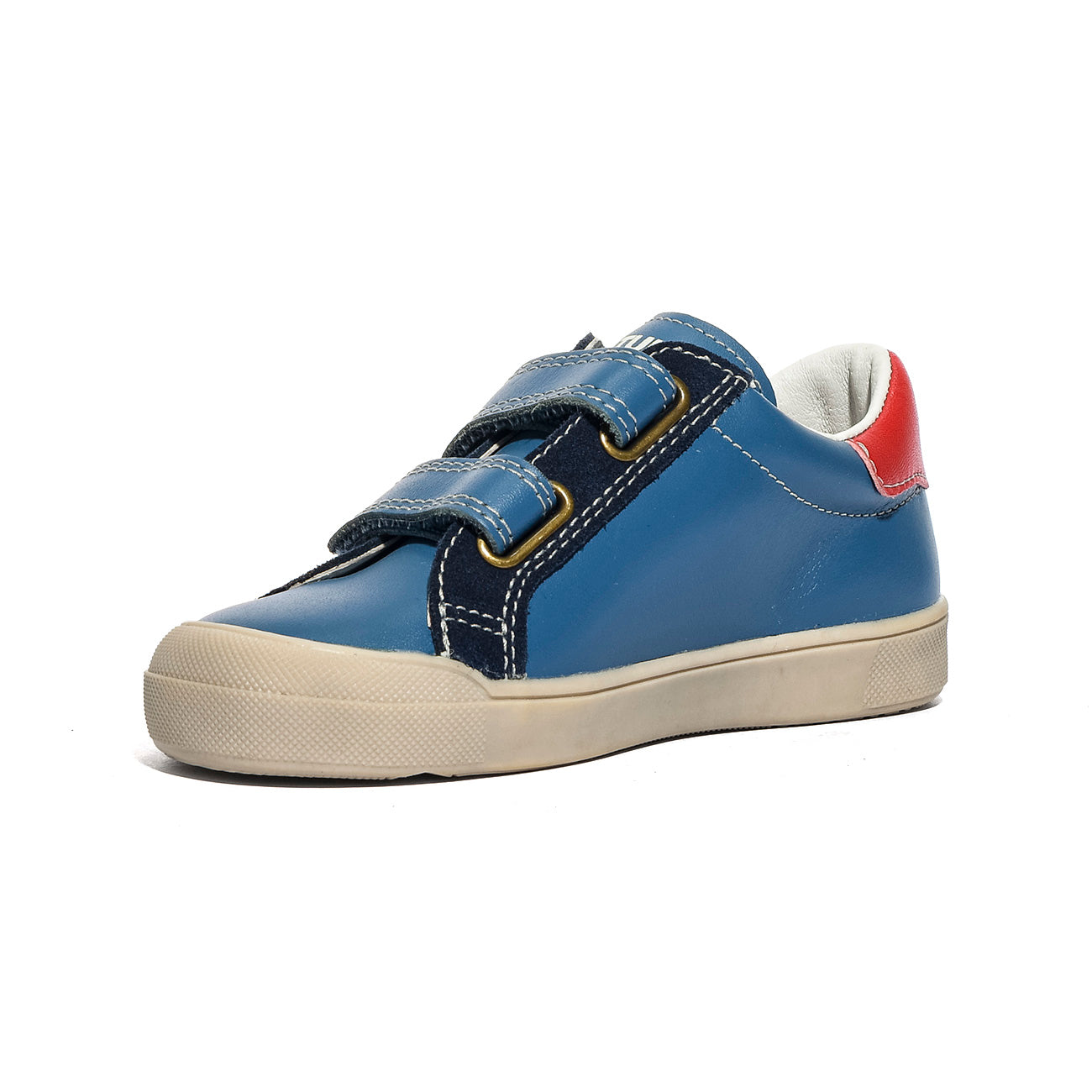NATURINO 0012019167.01.1C74 AZURE.NAVY.MILK Sneakers Bambino 