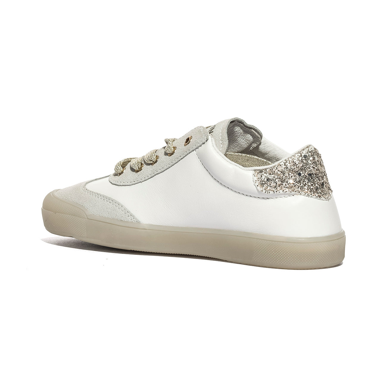 NATURINO 0012019204.03.1N03 WHITE.PLATINUM Sneakers Bambina 