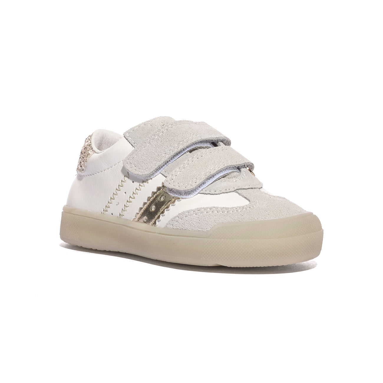 NATURINO 0012019205.03.1N03 WHITE.PLATINUM Sneakers Bambina 