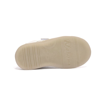 NATURINO 0012019205.03.1N03 WHITE.PLATINUM Sneakers Bambina 