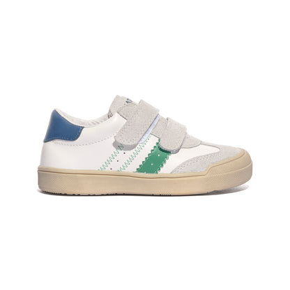 NATURINO 0012019205.03.2N64 WHITE.GREEN.AZURE Sneakers Bambino 