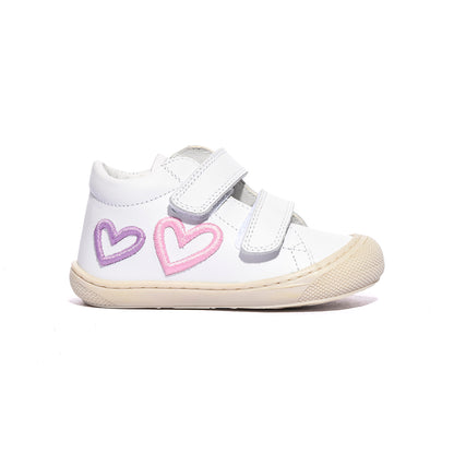 NATURINO 0012019244.01.0N01 WHITEWHITE Sneakers Bambina 