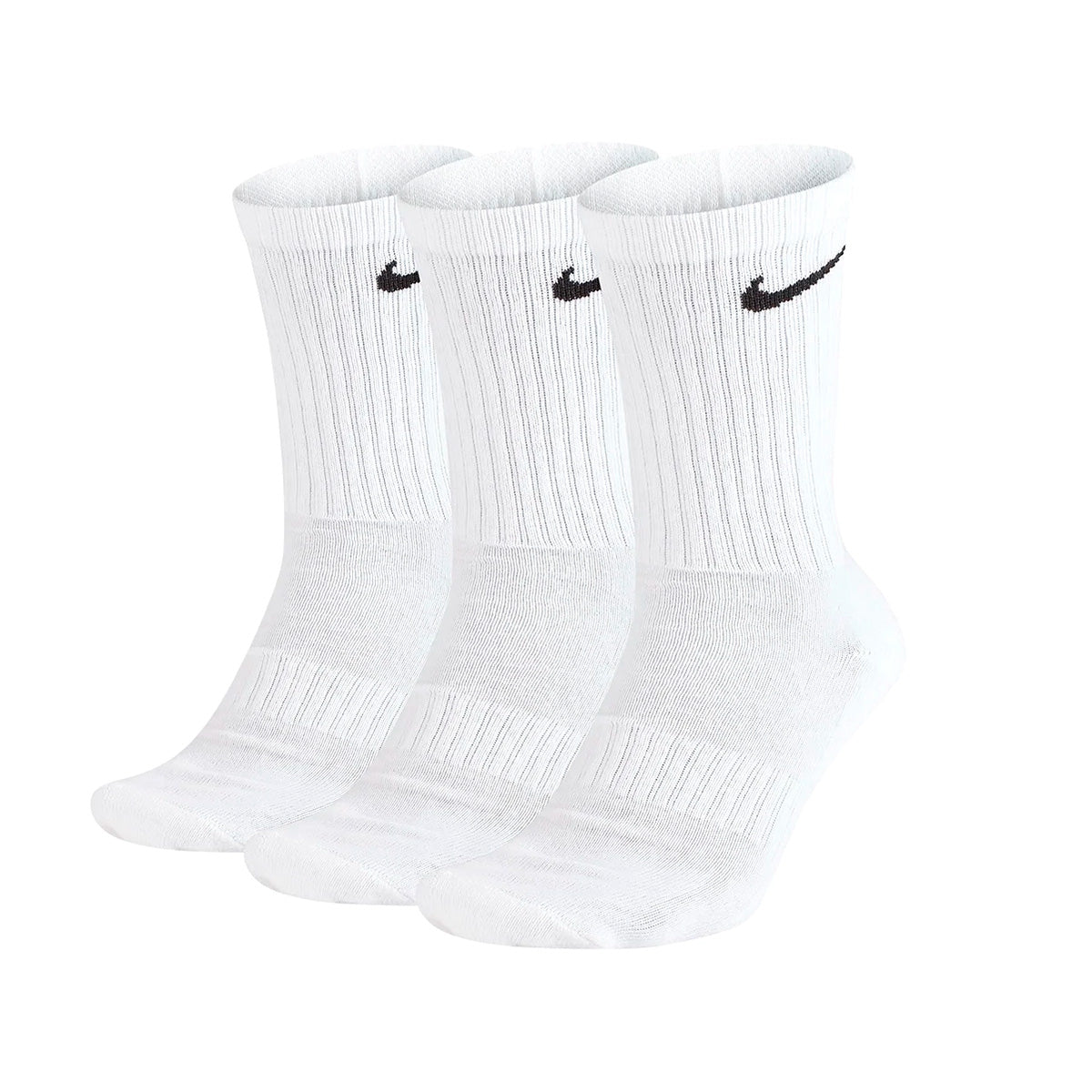 NIKE SX7666-100 WHITE BLACK Calzini Unisex 