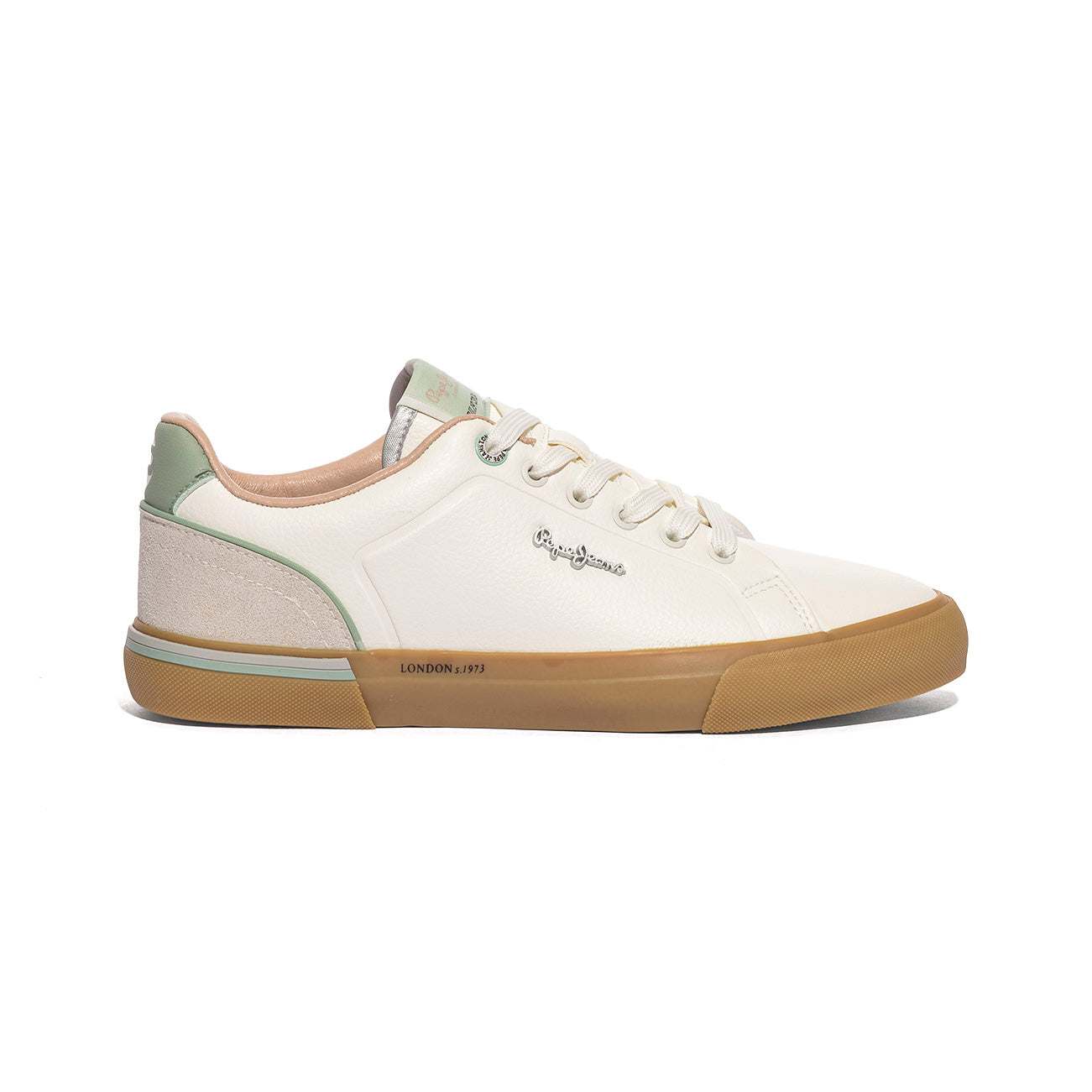 PEPE JEANS PLS300015 Light Green Sneakers Donna 