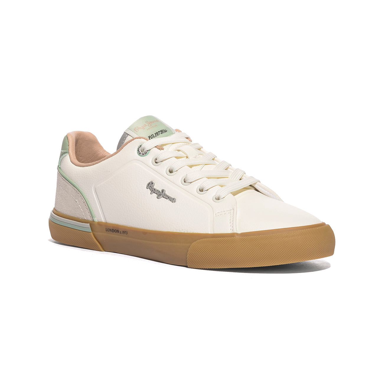 PEPE JEANS PLS300015 Light Green Sneakers Donna 