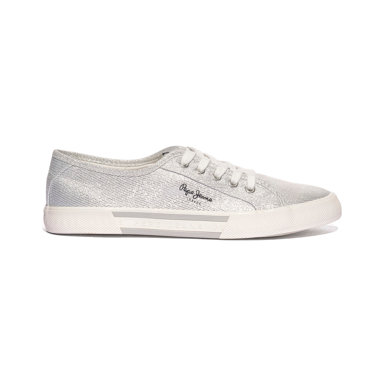 PEPE JEANS PLS31439 Silver Sneakers Donna 