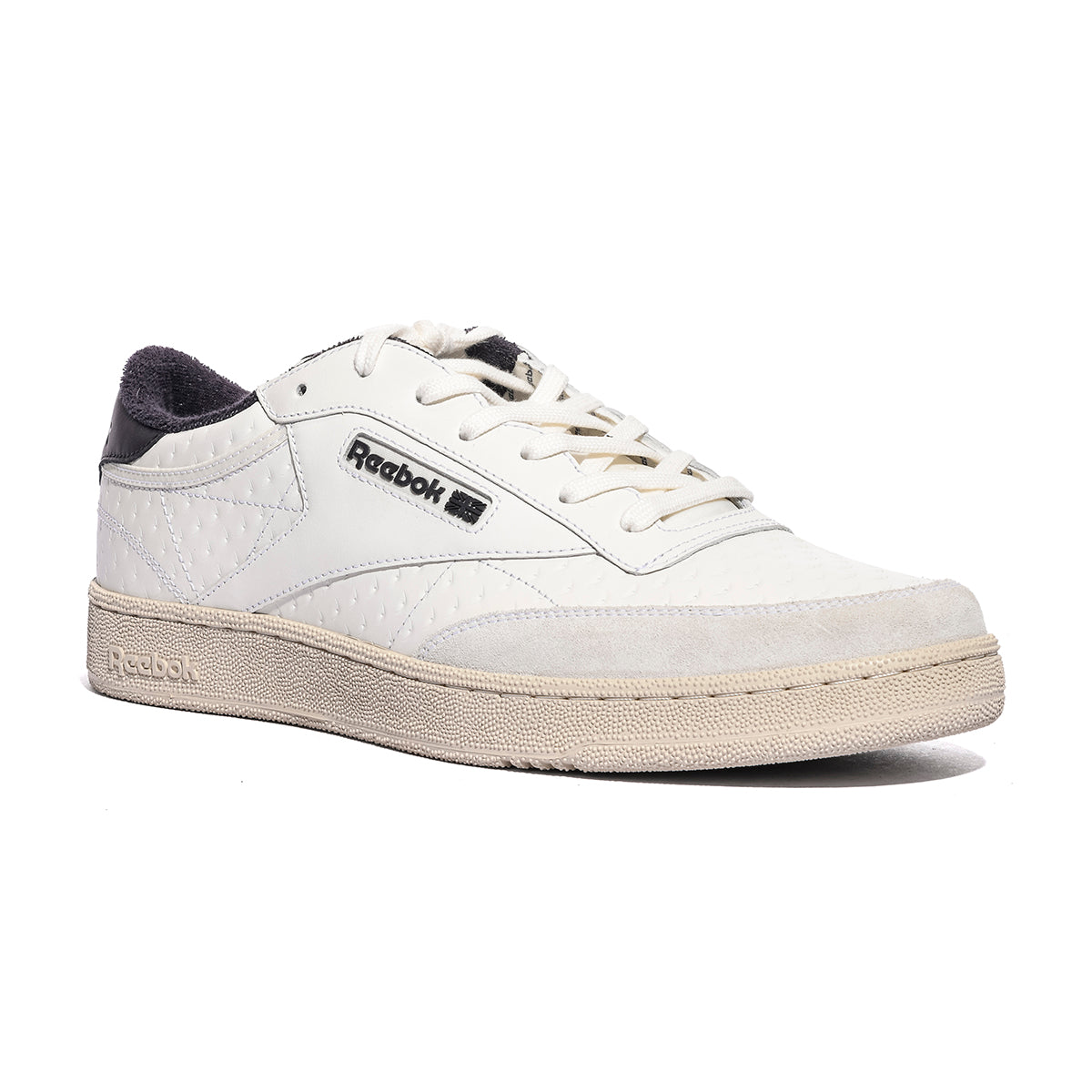 REEBOK RMIA011C99LEA0030110 WHITE BLACK Sneakers Uomo 