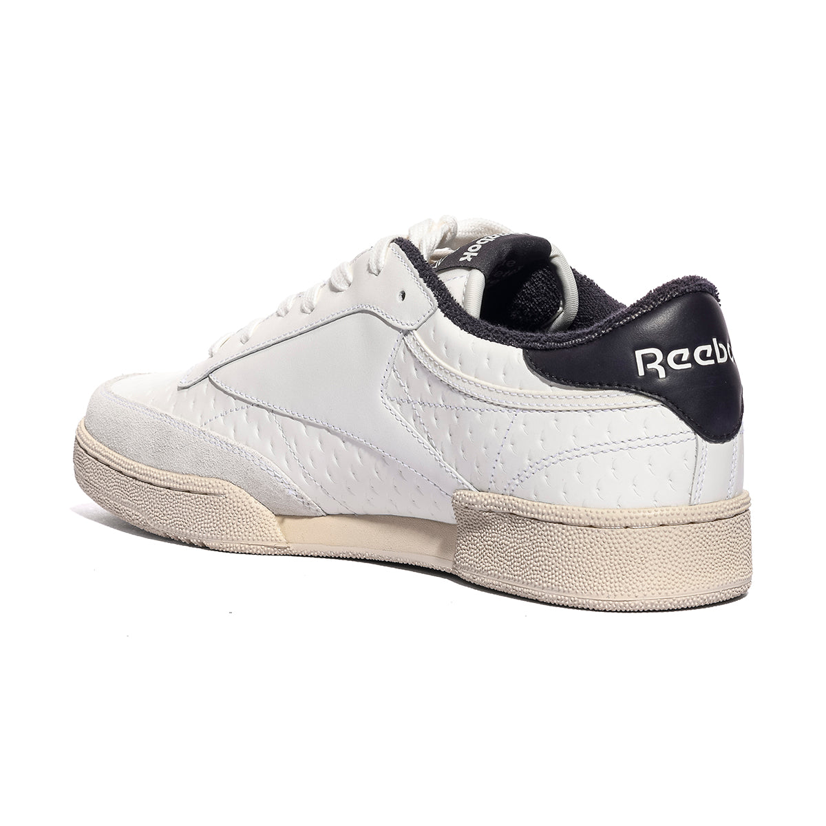 REEBOK RMIA011C99LEA0030110 WHITE BLACK Sneakers Uomo 