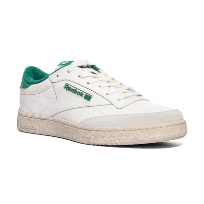 REEBOK RMIA011C99LEA0030155 WHITE GREEN Sneakers Uomo 