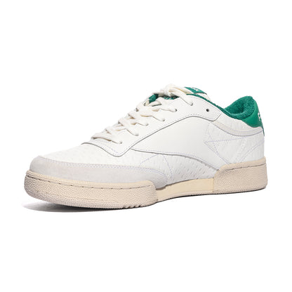 REEBOK RMIA011C99LEA0030155 WHITE GREEN Sneakers Uomo 