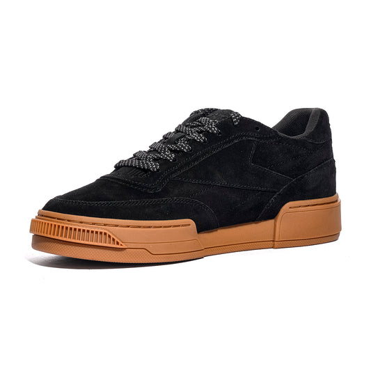 REEBOK RMIA04DC99LEA00H1000 BLACK SUEDE Sneakers Uomo 