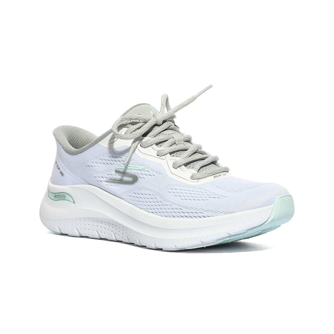 SKECHERS 150338 WHT Sneakers Donna 