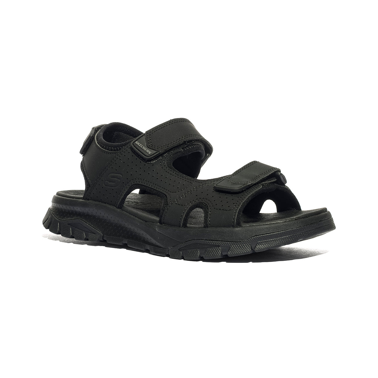 SKECHERS 205724 BBK Sandali Uomo 