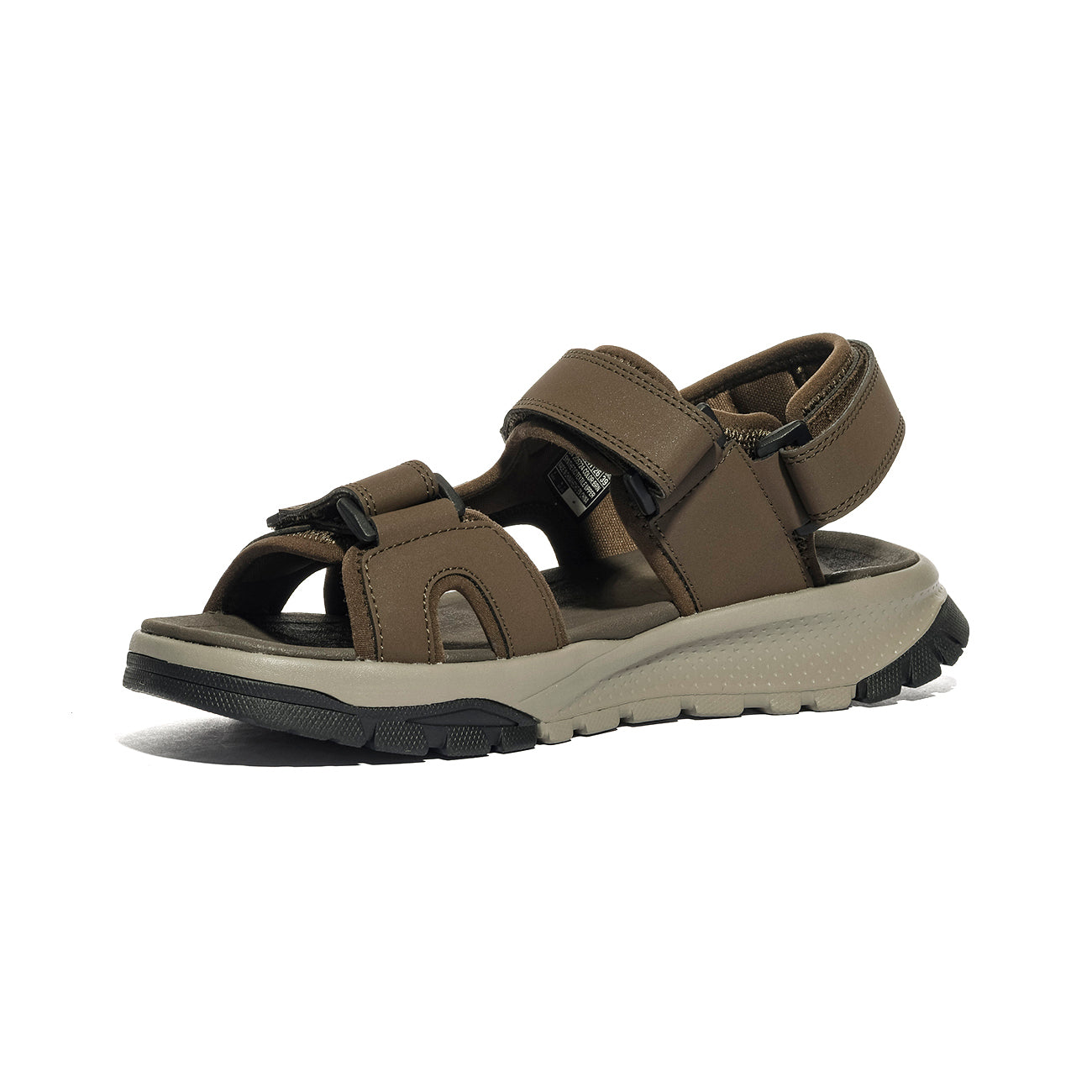 SKECHERS 205724 BRN Sandali Uomo 
