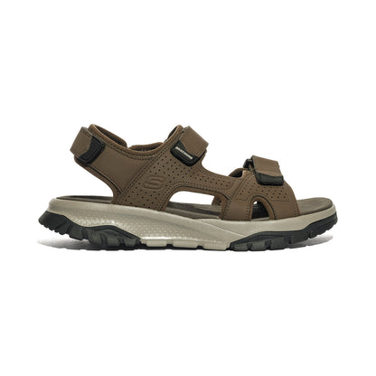 SKECHERS 205724 BRN Sandali Uomo 