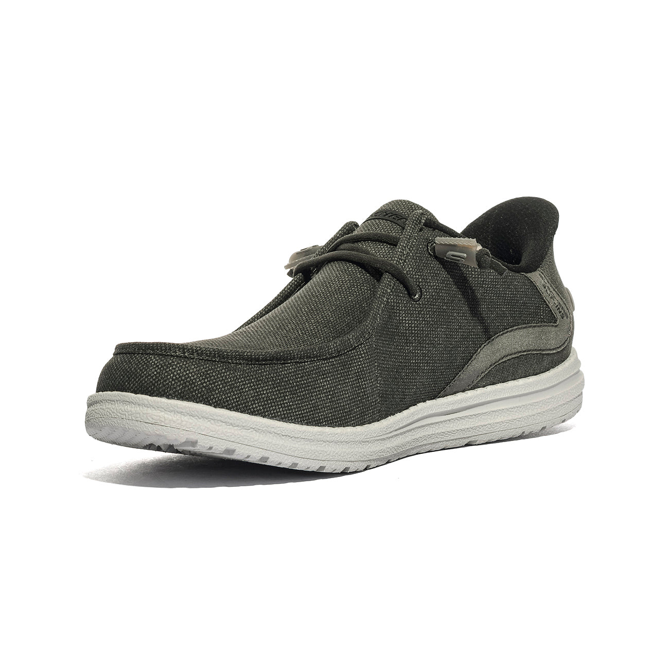 SKECHERS 210959 BKGY Slip-on Uomo 