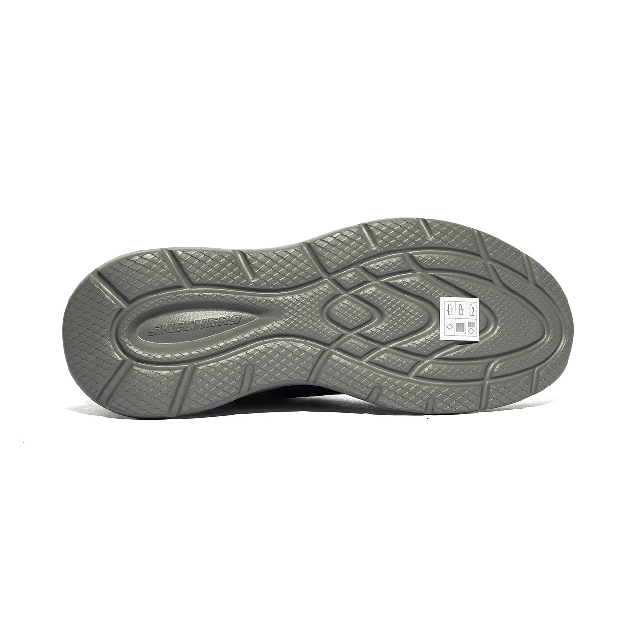SKECHERS 211369 BLK Sneakers Uomo 