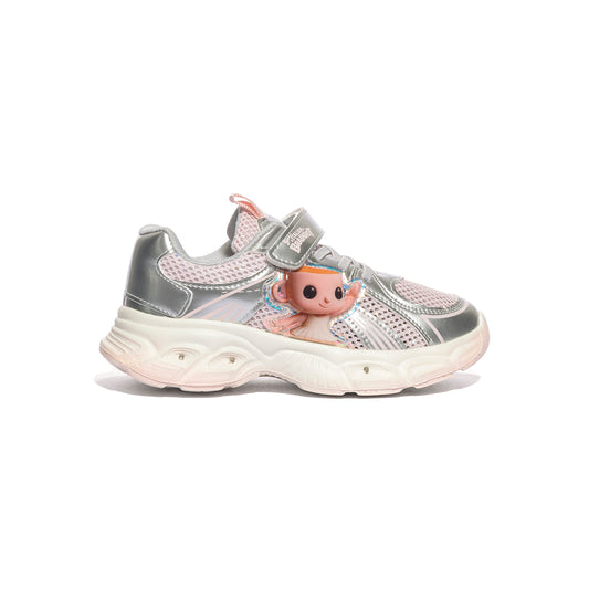 SKIFIDOL SK160 SILVER PINK Sneakers Bambina 