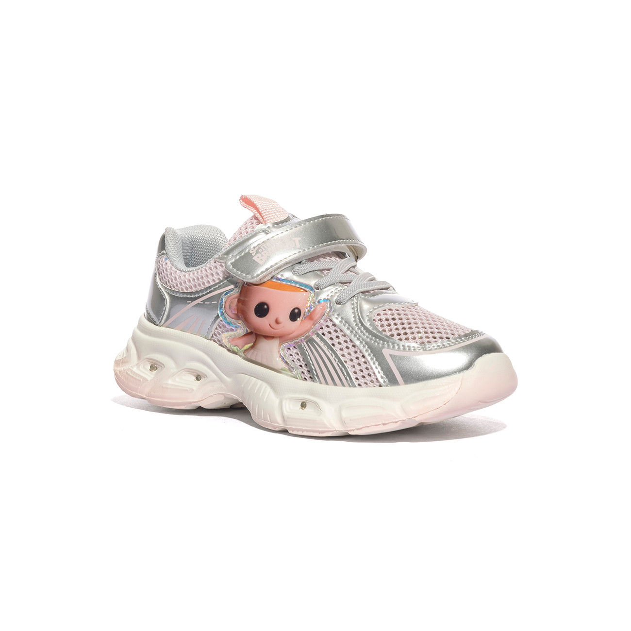 SKIFIDOL SK160 SILVER PINK Sneakers Bambina 