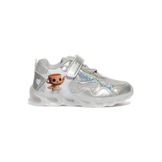 SKIFIDOL SK210 WHITE SILVER Sneakers Bambina 