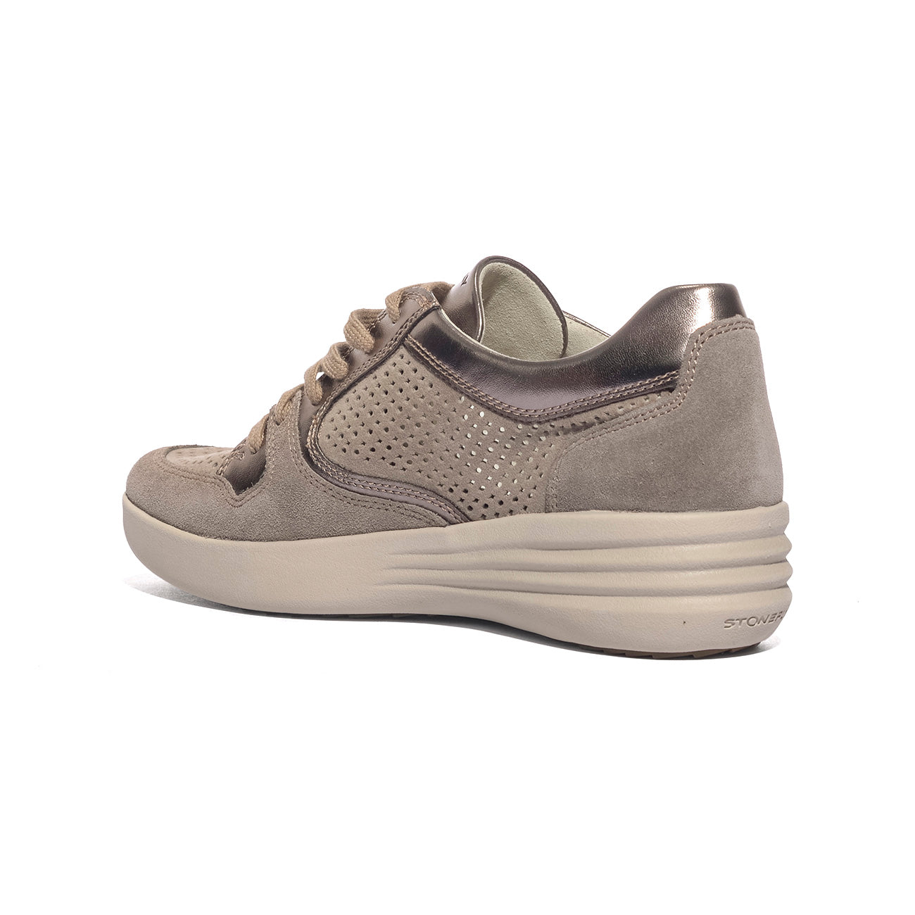 STONEFLY 108133 TAUPE GRAY Sneakers Donna 