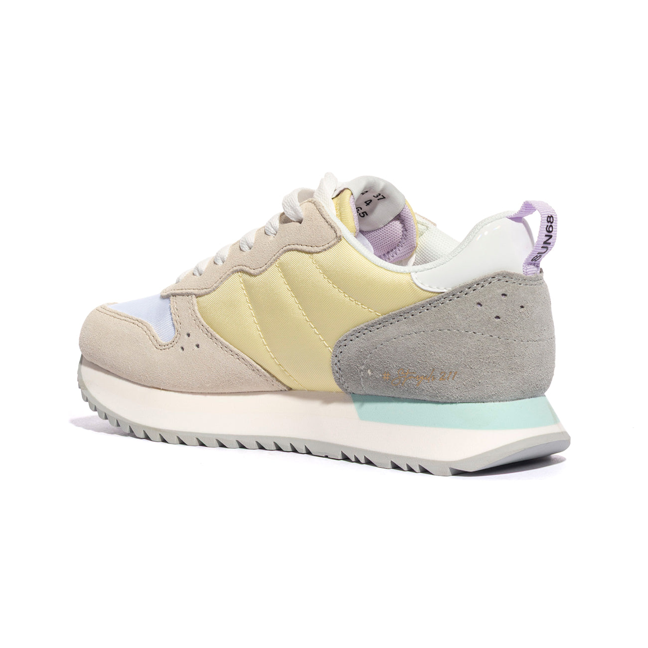 SUN 68 Z35211 BIANCO PANNA Sneakers Donna 