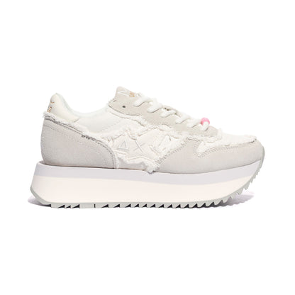 SUN 68 Z35216 BIANCO PANNA Sneakers Donna 