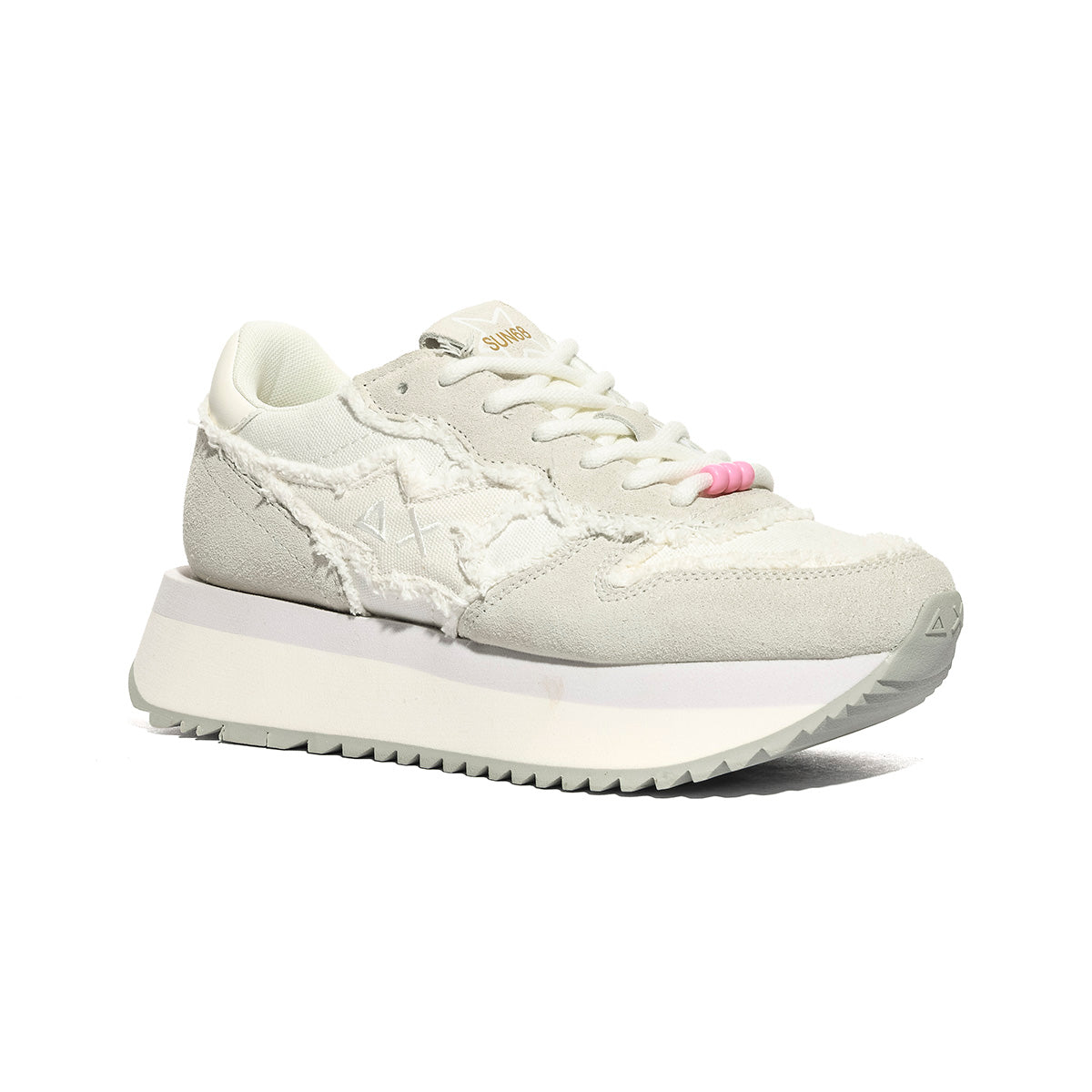 SUN 68 Z35216 BIANCO PANNA Sneakers Donna 