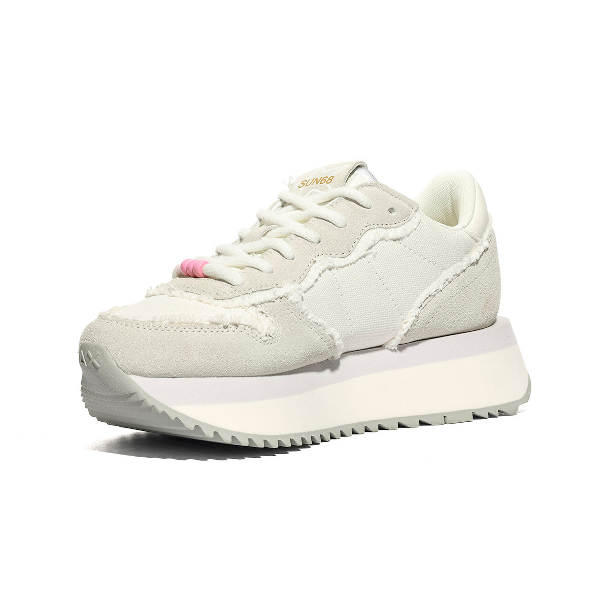 SUN 68 Z35216 BIANCO PANNA Sneakers Donna 